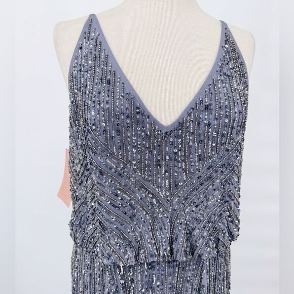 BHLDN Fidelia Beaded Maxi Dress/Gown‎ Sz 16 NWT - Picture 8 of 15